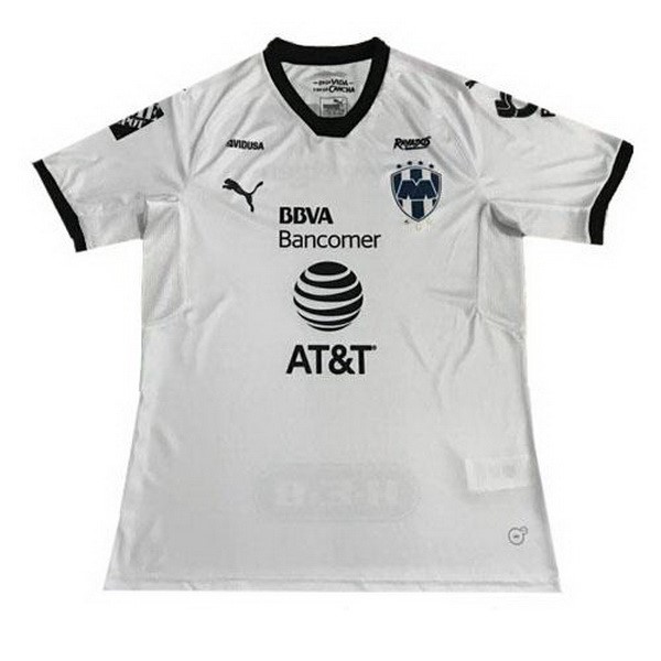 Trikot Monterrey Ausweich 2018-19 Weiß Fussballtrikots Günstig